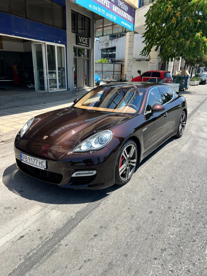 Porsche Panamera TURBO 4.8 (Има фабрична гаранция от Порше), снимка 1 - Автомобили и джипове - 48298440