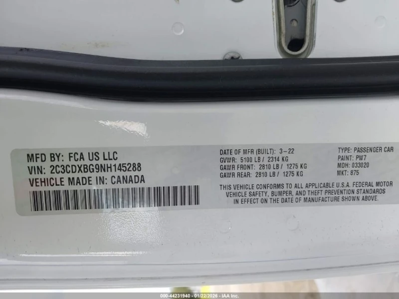 Dodge Charger 3.6l Sxt Rwd, снимка 9 - Автомобили и джипове - 53556761