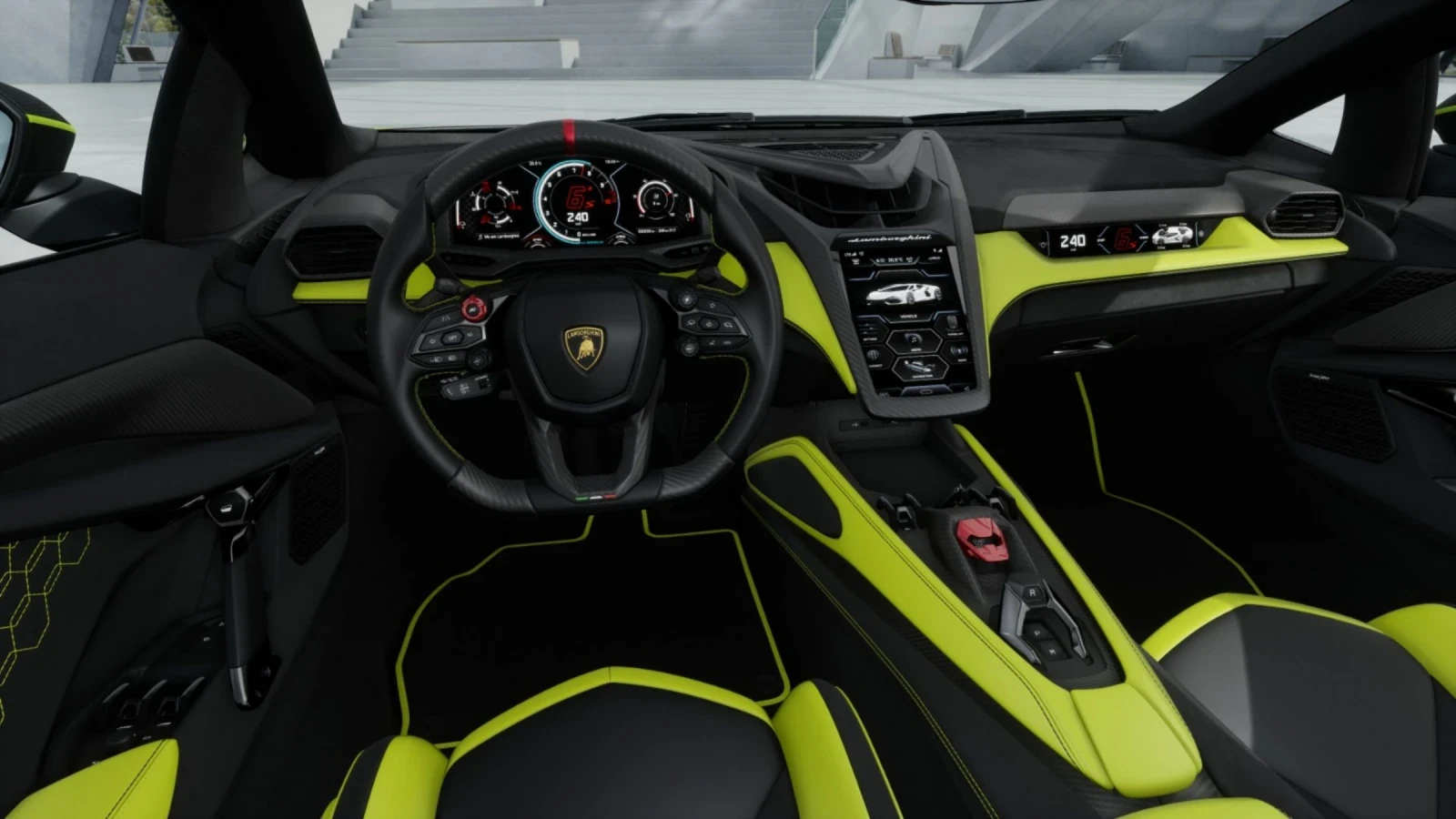 Lamborghini Revuelto Carbon pack* Passenger display* Parking pack - изображение 9
