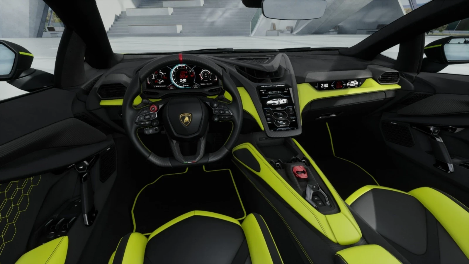 Lamborghini Revuelto Carbon pack* Passenger display* Parking pack - изображение 6