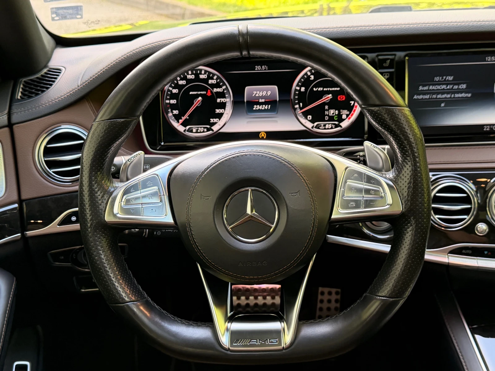 Mercedes-Benz S 63 AMG, снимка 13 - Автомобили и джипове - 54724595