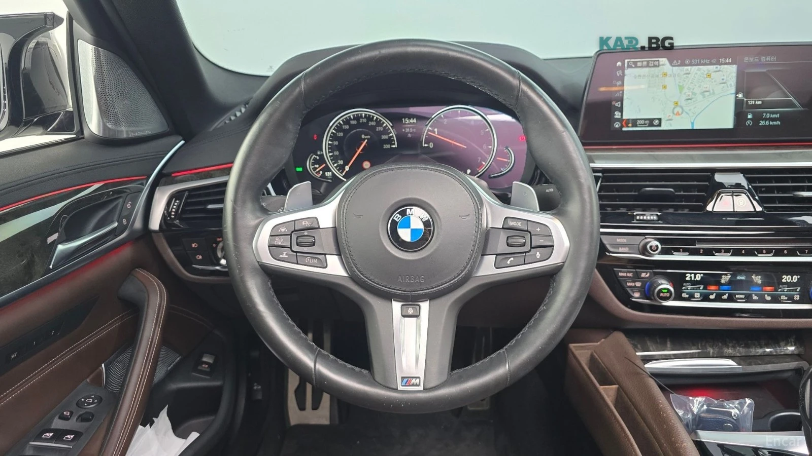 BMW 540 xDrive M Sport Plus* HUD* КОЖА* ОБДУХВ* 360, снимка 14 - Автомобили и джипове - 55234779