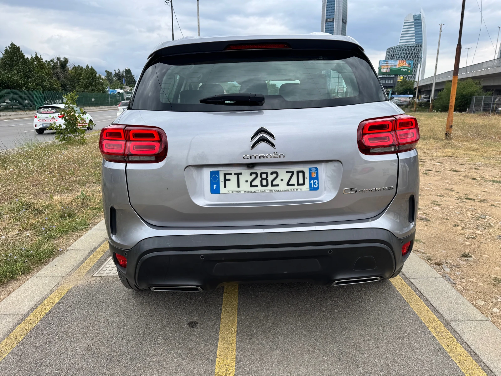 Citroen C5 Aircross 1.5HDI-EAT8-с вкл.ддс-11.2020-FULL , снимка 6 - Автомобили и джипове - 55394819