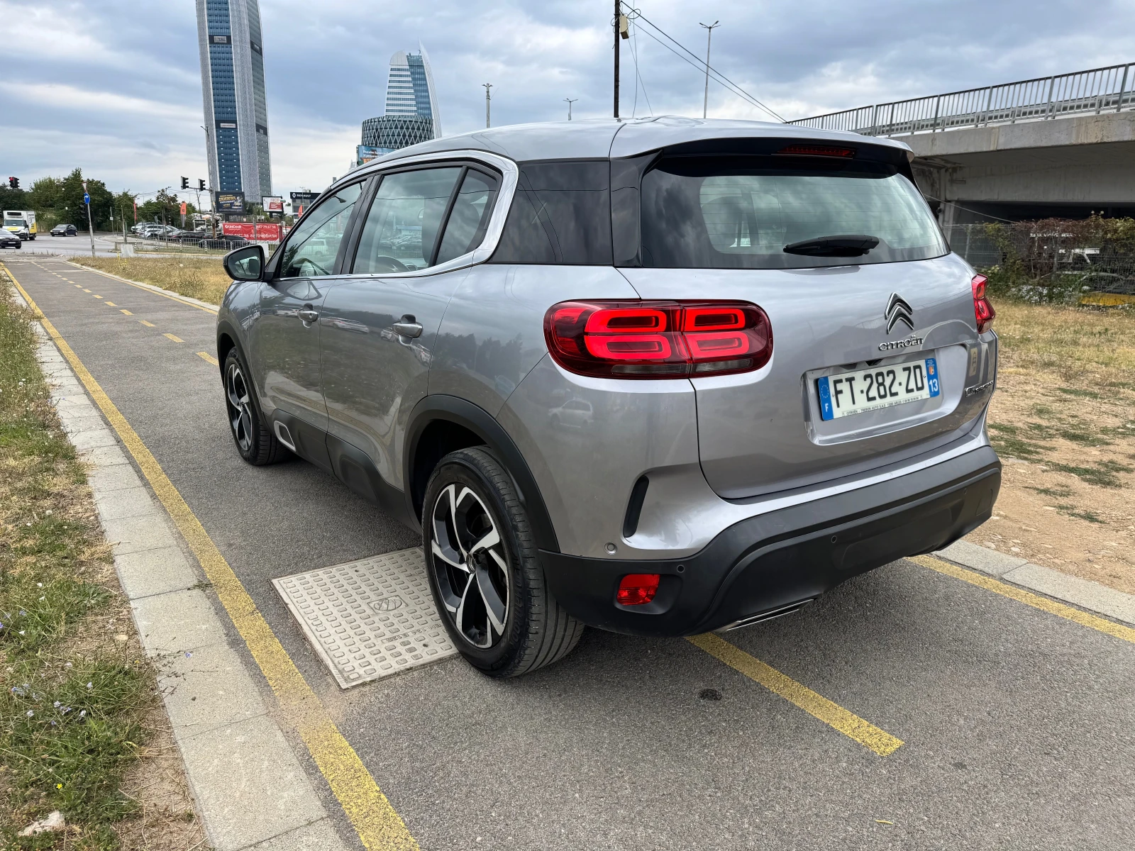 Citroen C5 Aircross 1.5HDI-EAT8-с вкл.ддс-11.2020-FULL , снимка 7 - Автомобили и джипове - 55394819