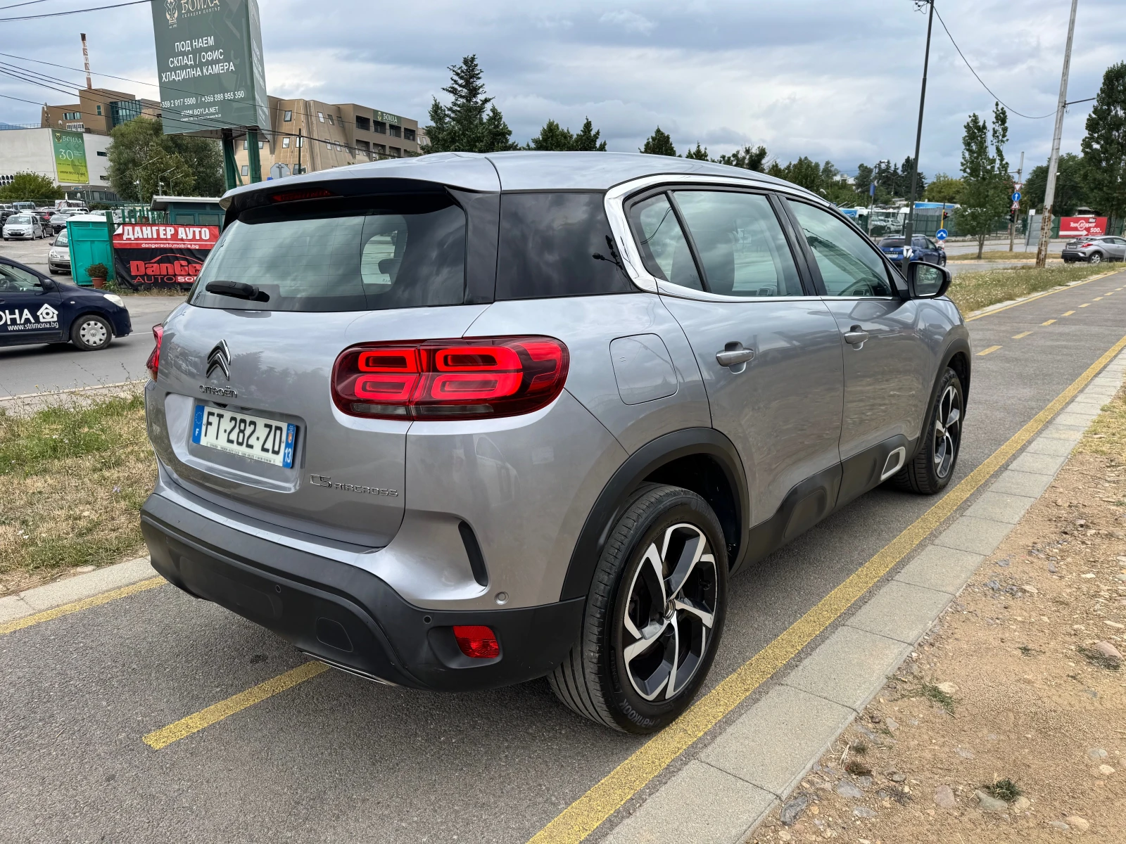 Citroen C5 Aircross 1.5HDI-EAT8-с вкл.ддс-11.2020-FULL , снимка 4 - Автомобили и джипове - 55394819