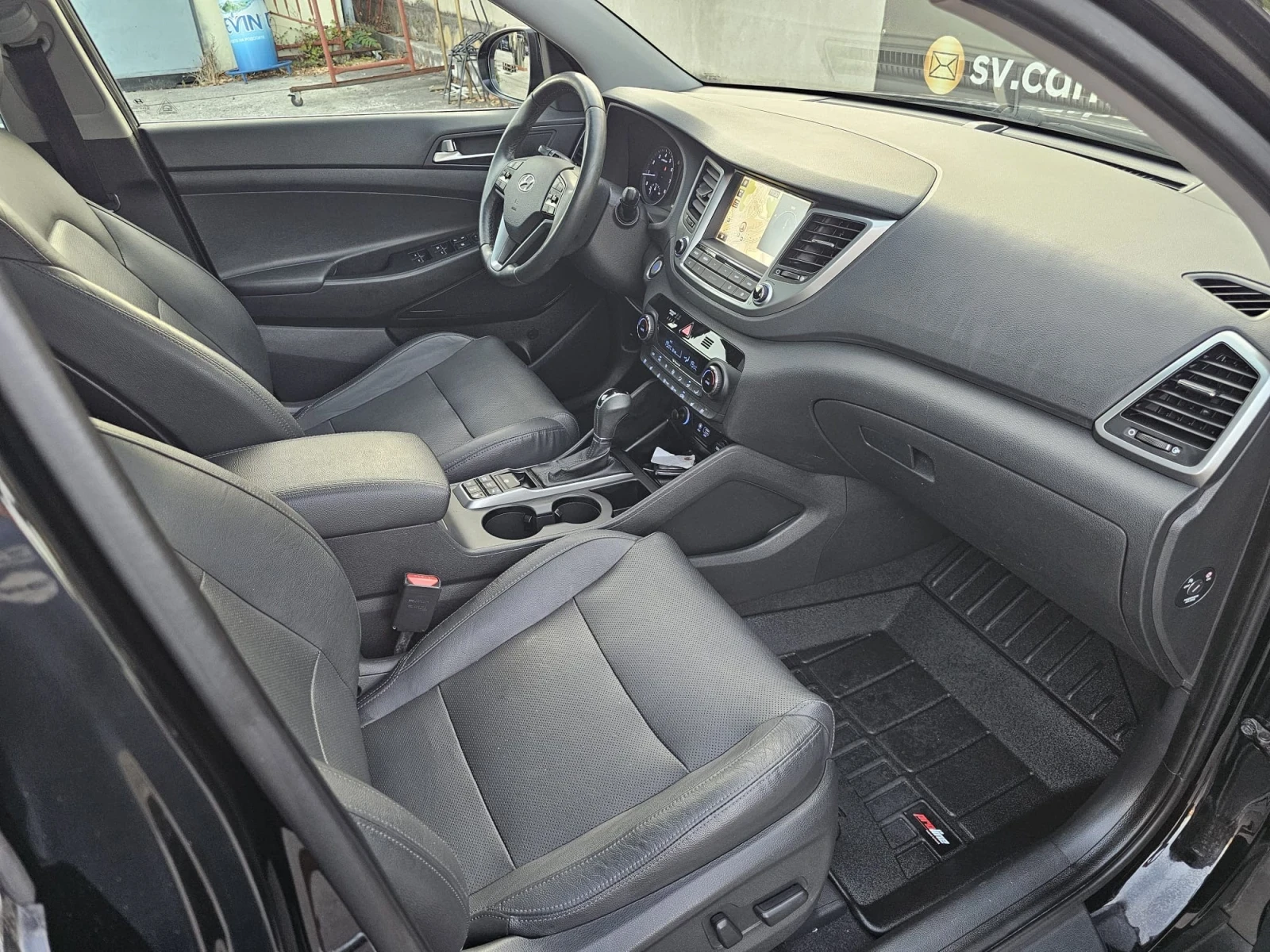 Hyundai Tucson 1.6 T-GDI 4WD/подгрев/обувахне/з.камера/Швейцария!, снимка 10 - Автомобили и джипове - 55846877