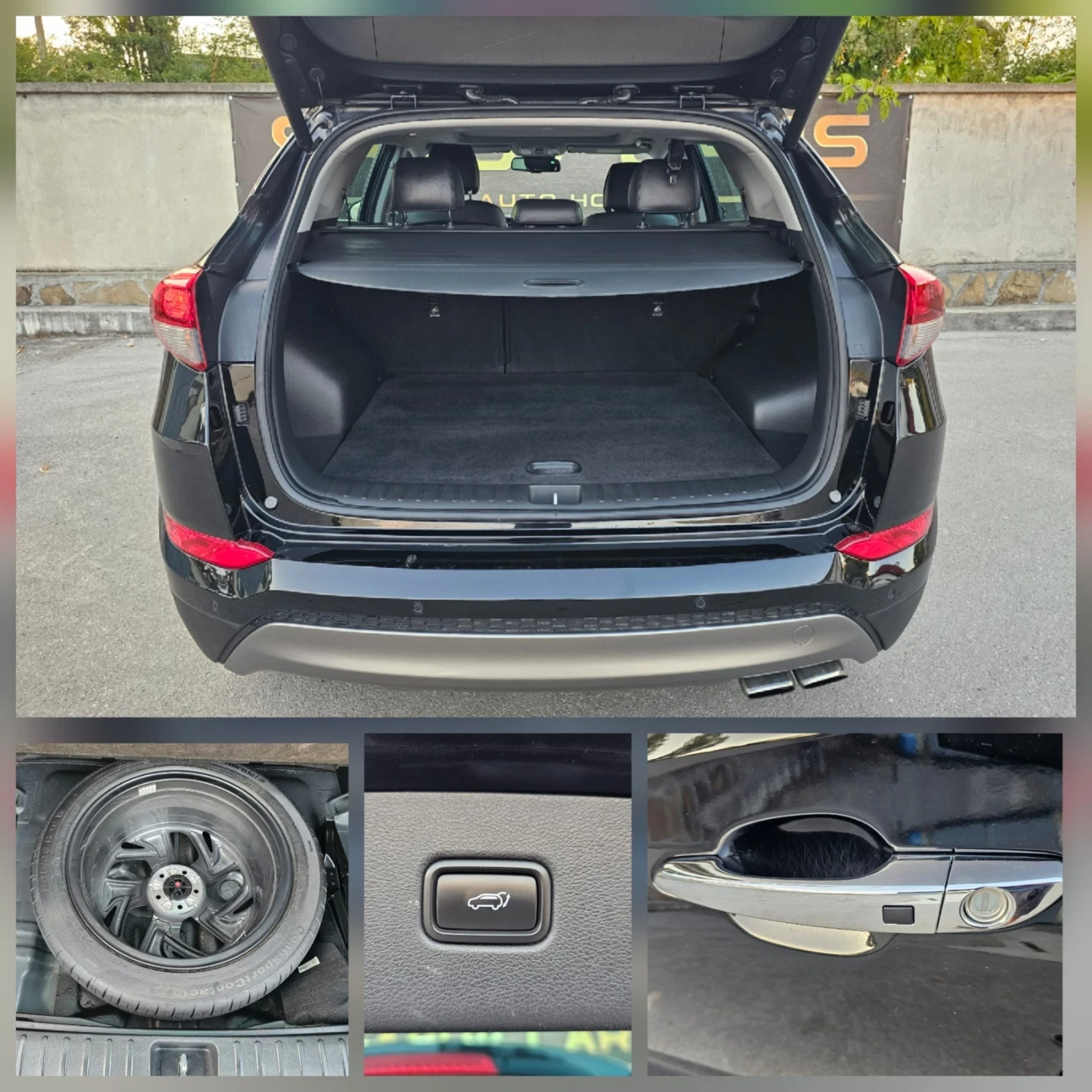 Hyundai Tucson 1.6 T-GDI 4WD/подгрев/обувахне/з.камера/Швейцария!, снимка 12 - Автомобили и джипове - 55846877