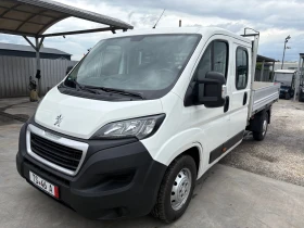 Peugeot Boxer Самосвал-Тристранен-Клима, снимка 1