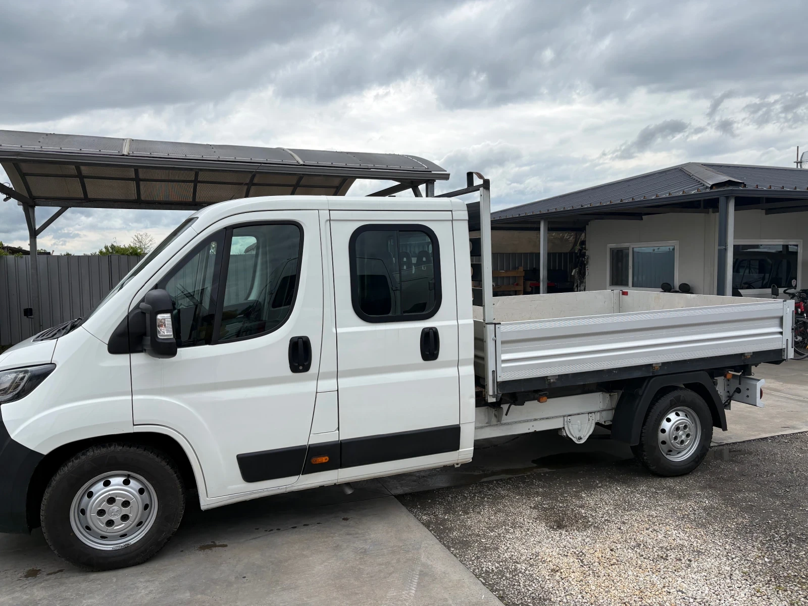 Peugeot Boxer Самосвал-Тристранен-Клима, снимка 2 - Бусове и автобуси - 54376354