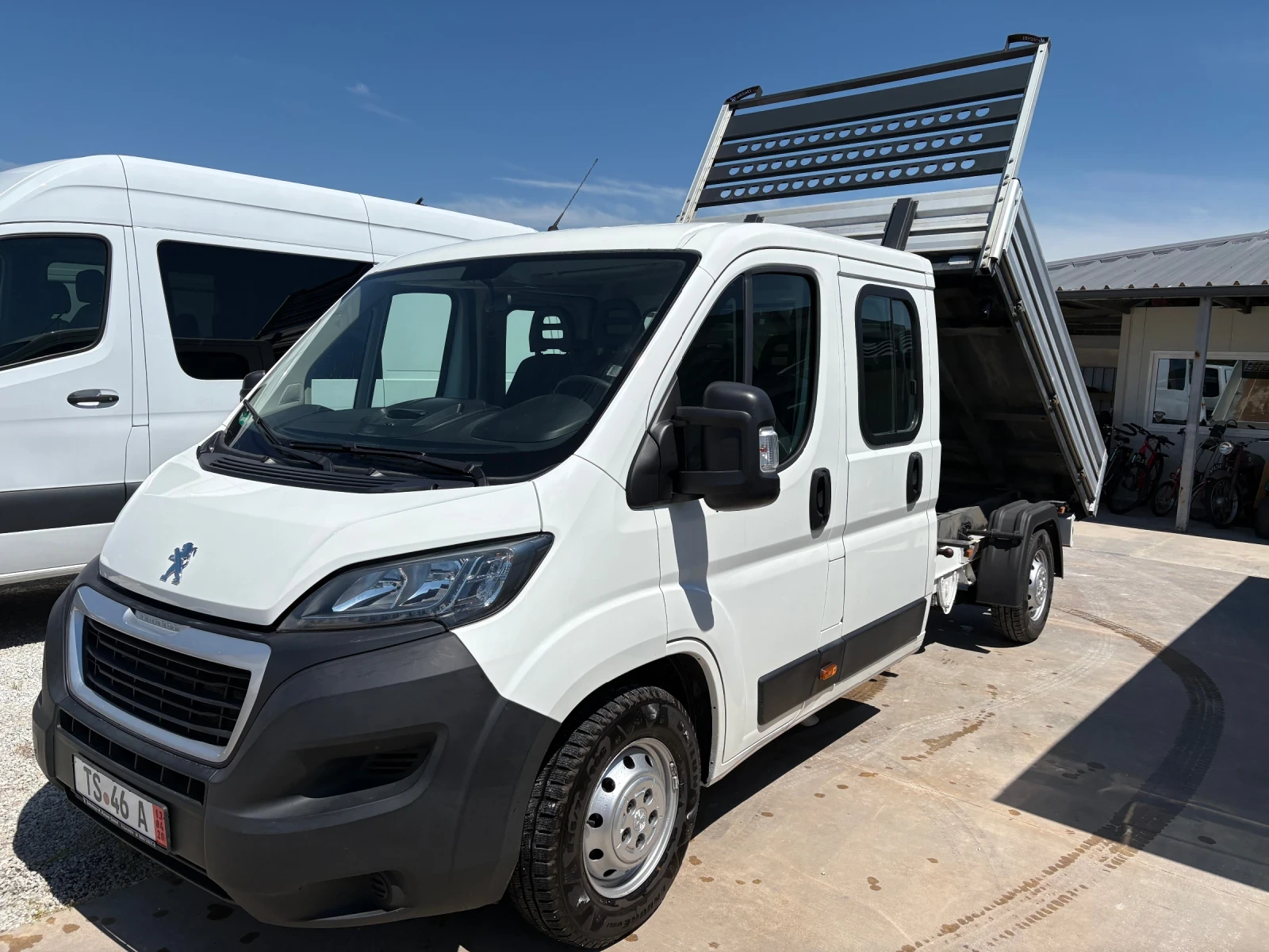 Peugeot Boxer Самосвал-Тристранен-Клима