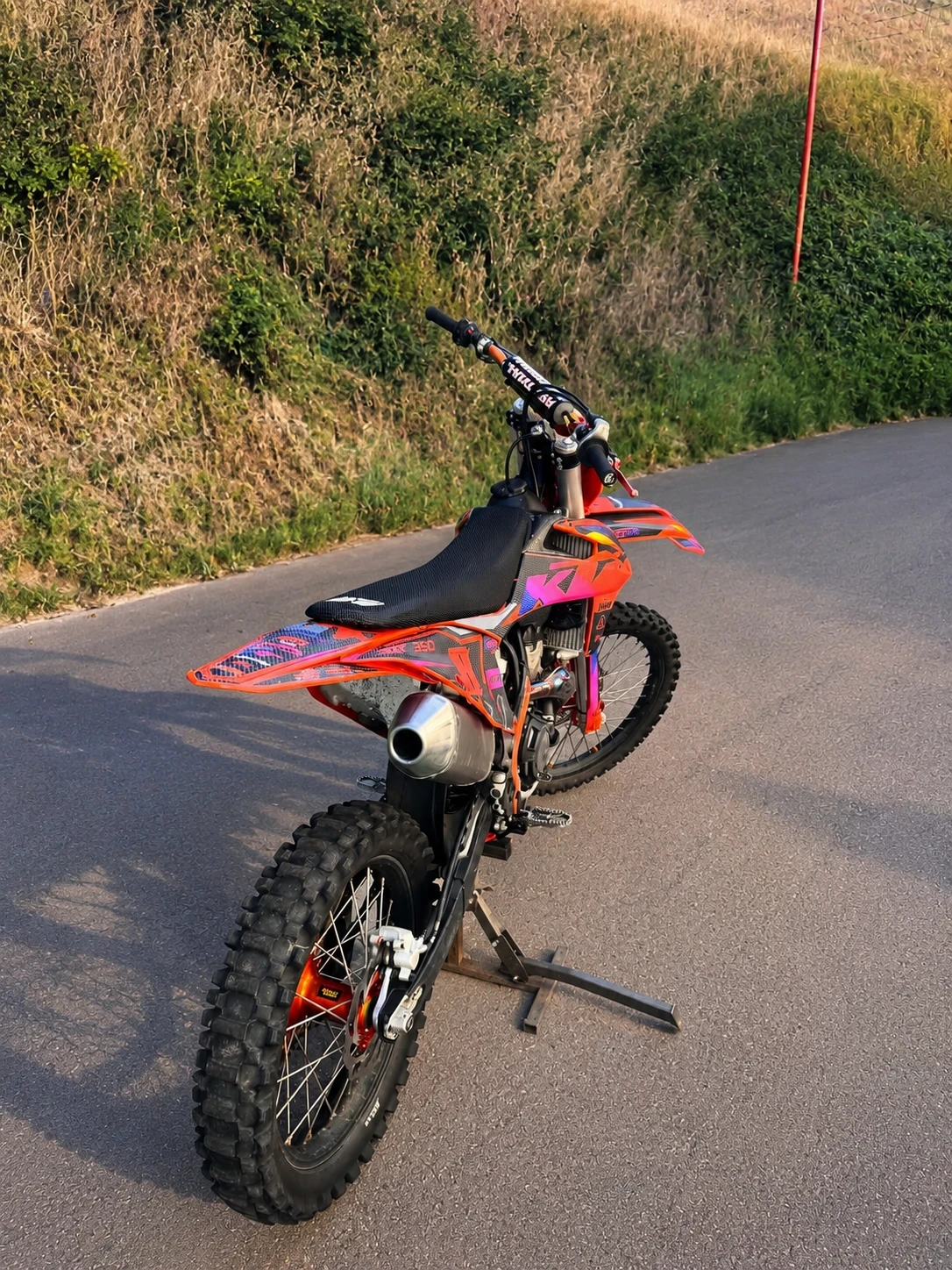 Ktm SX-F 350Тунинг/2 Режима/Akrapovic/Тракшън/Лънч контрол , снимка 3 - Мотоциклети и мототехника - 55581531