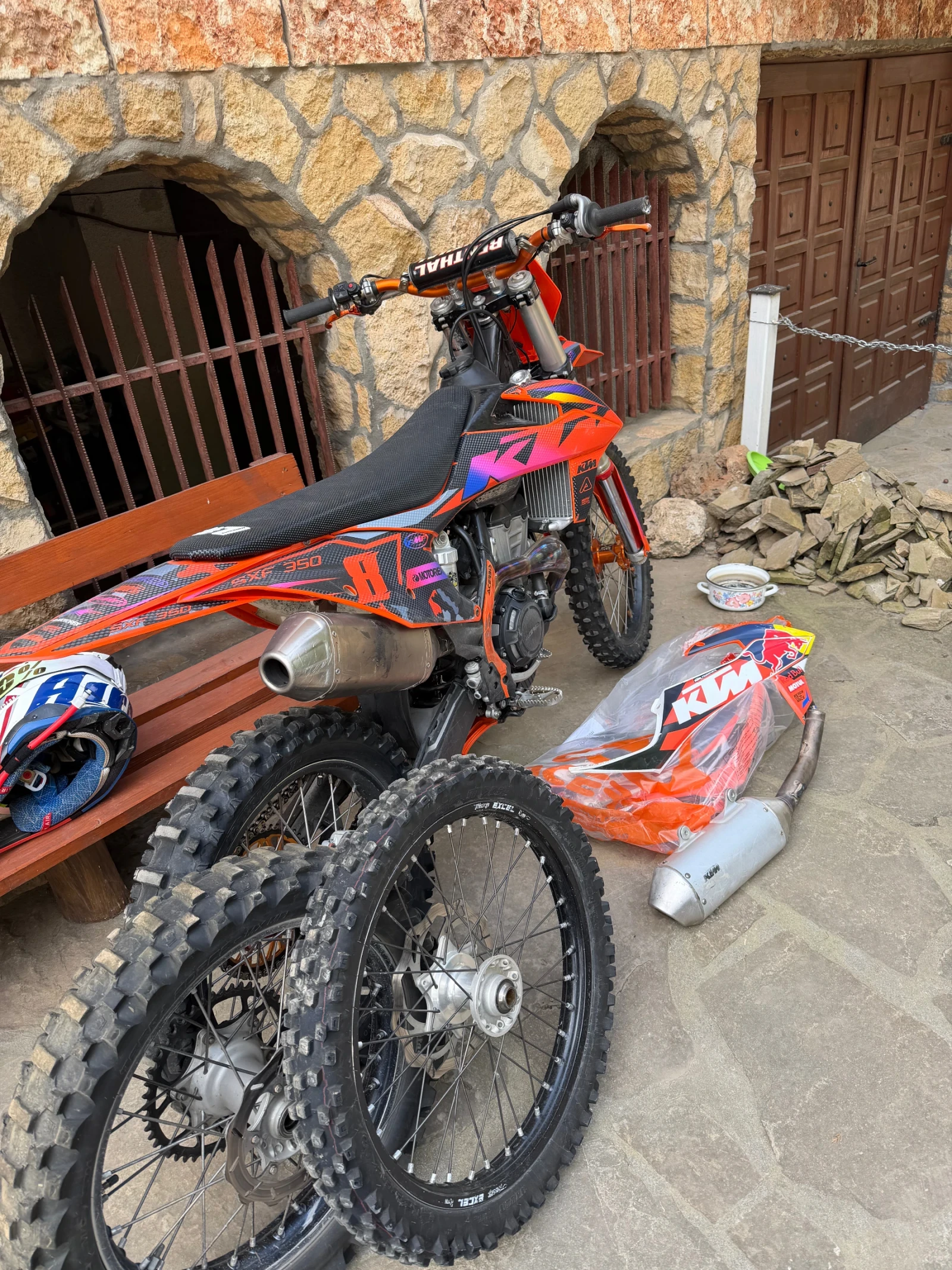 Ktm SX-F Две капли/ Генерация