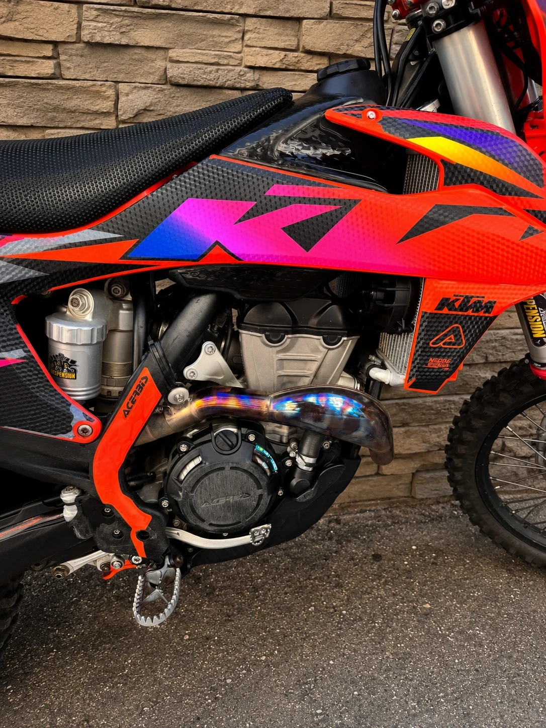 Ktm SX-F 350Тунинг/2 Режима/Akrapovic/Тракшън/Лънч контрол 