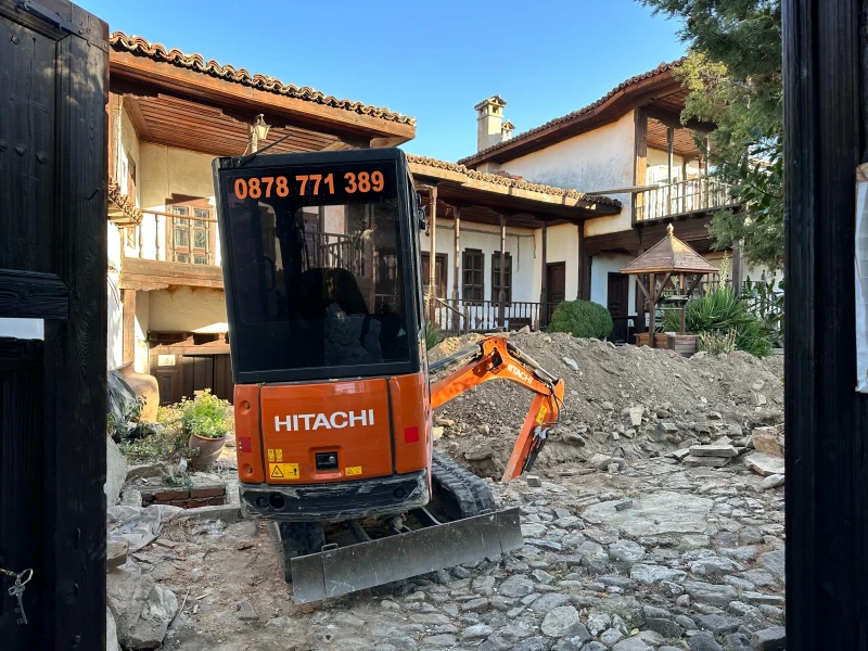 Багер Hitachi Zaxis 19, снимка 5 - Индустриална техника - 47552510