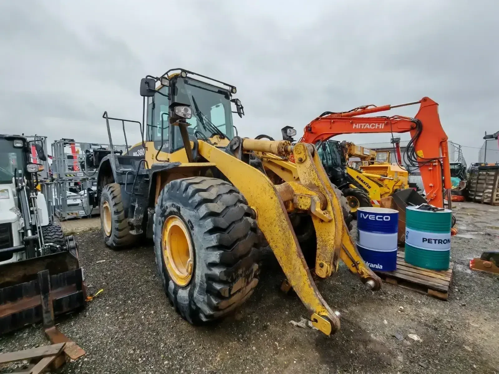 Челен товарач Komatsu WA380-7, снимка 2 - Индустриална техника - 56735504