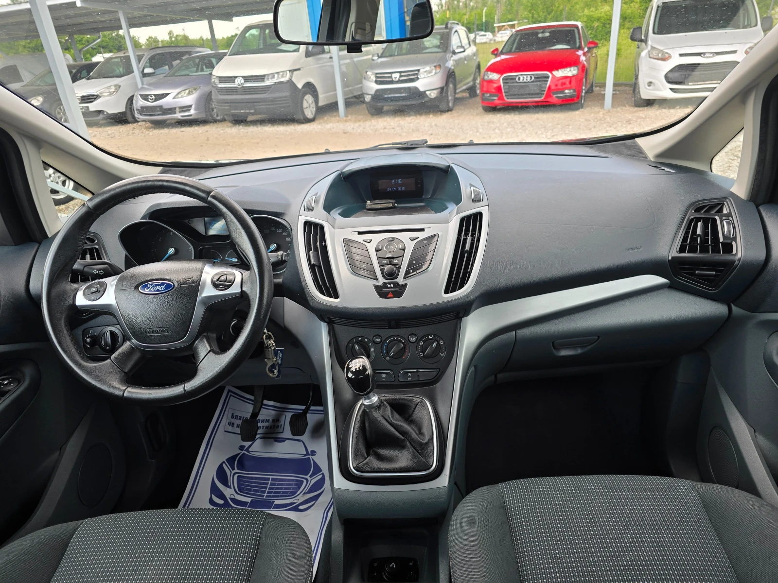 Ford C-max 1.6 TDCI 95кс7 МЕСТА , снимка 11 - Автомобили и джипове - 54674869