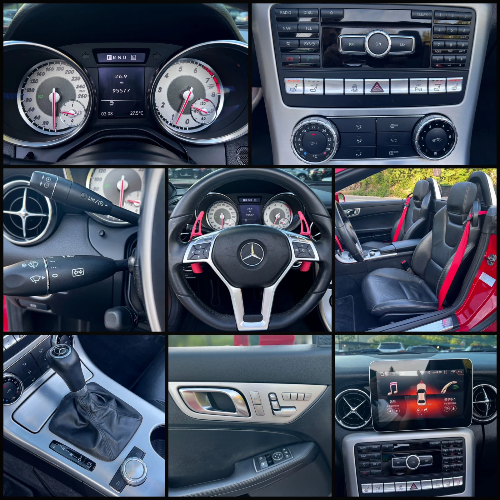 Mercedes-Benz SLK 200/Пълна сервизна !!!, снимка 14 - Автомобили и джипове - 54960193
