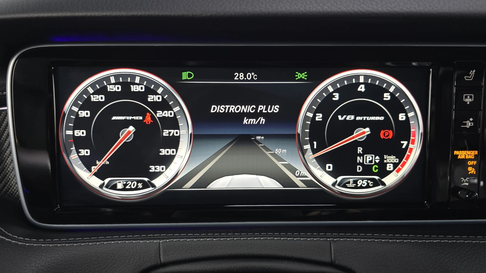 Mercedes-Benz S 63 AMG DIS* ОБДУХ* МАСАЖ* 360* SOFT-CLOSE* HUD* FULL* КРА, снимка 8 - Автомобили и джипове - 55235893