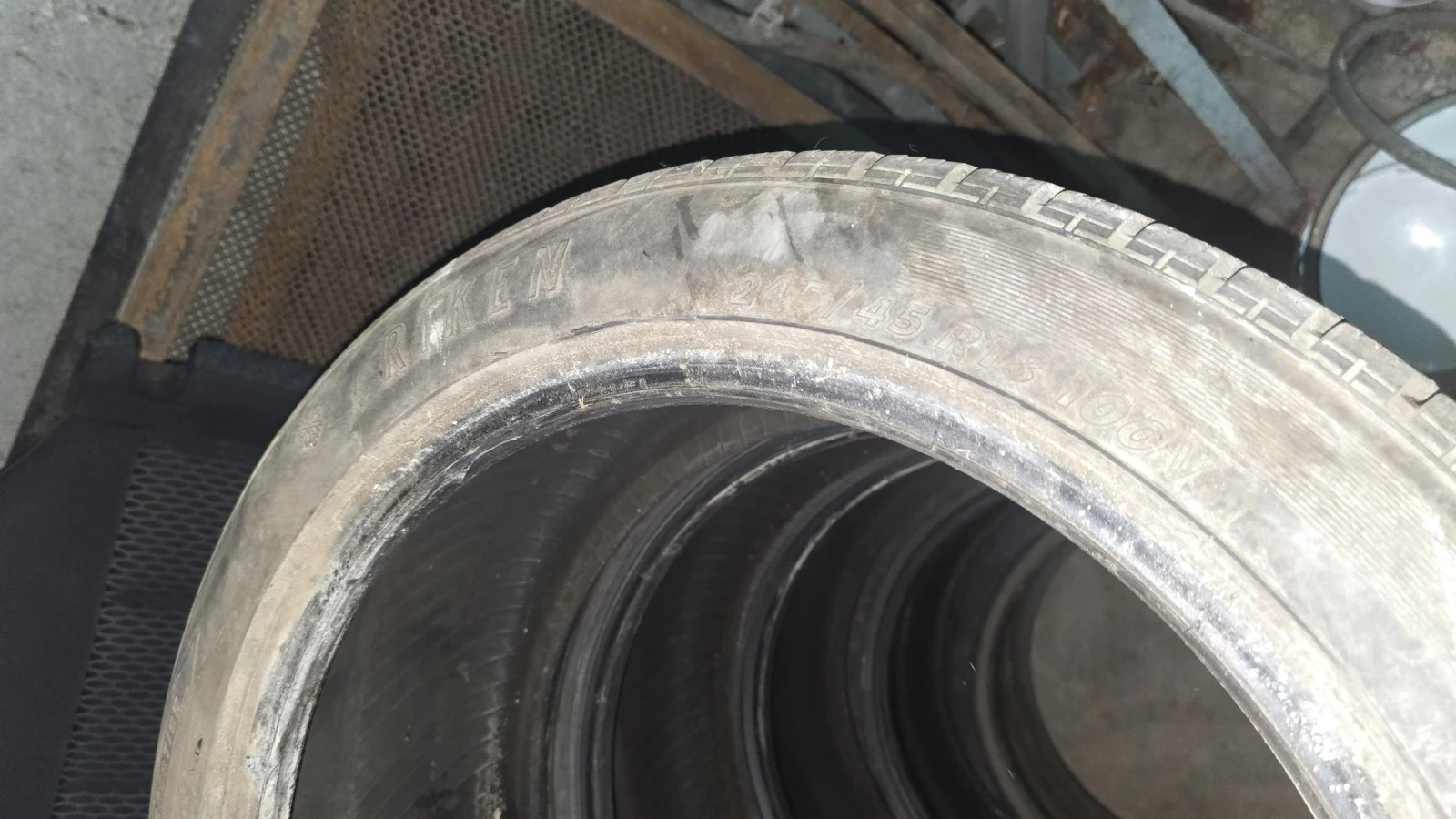 Гуми с джанти Riken 245/45R18, снимка 3 - Гуми и джанти - 55053551