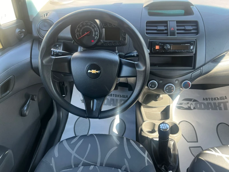 Chevrolet Spark 1.2i/ГАЗ/EURO.5B/РЕАЛНИ КМ ! ! ! , снимка 9 - Автомобили и джипове - 47375018