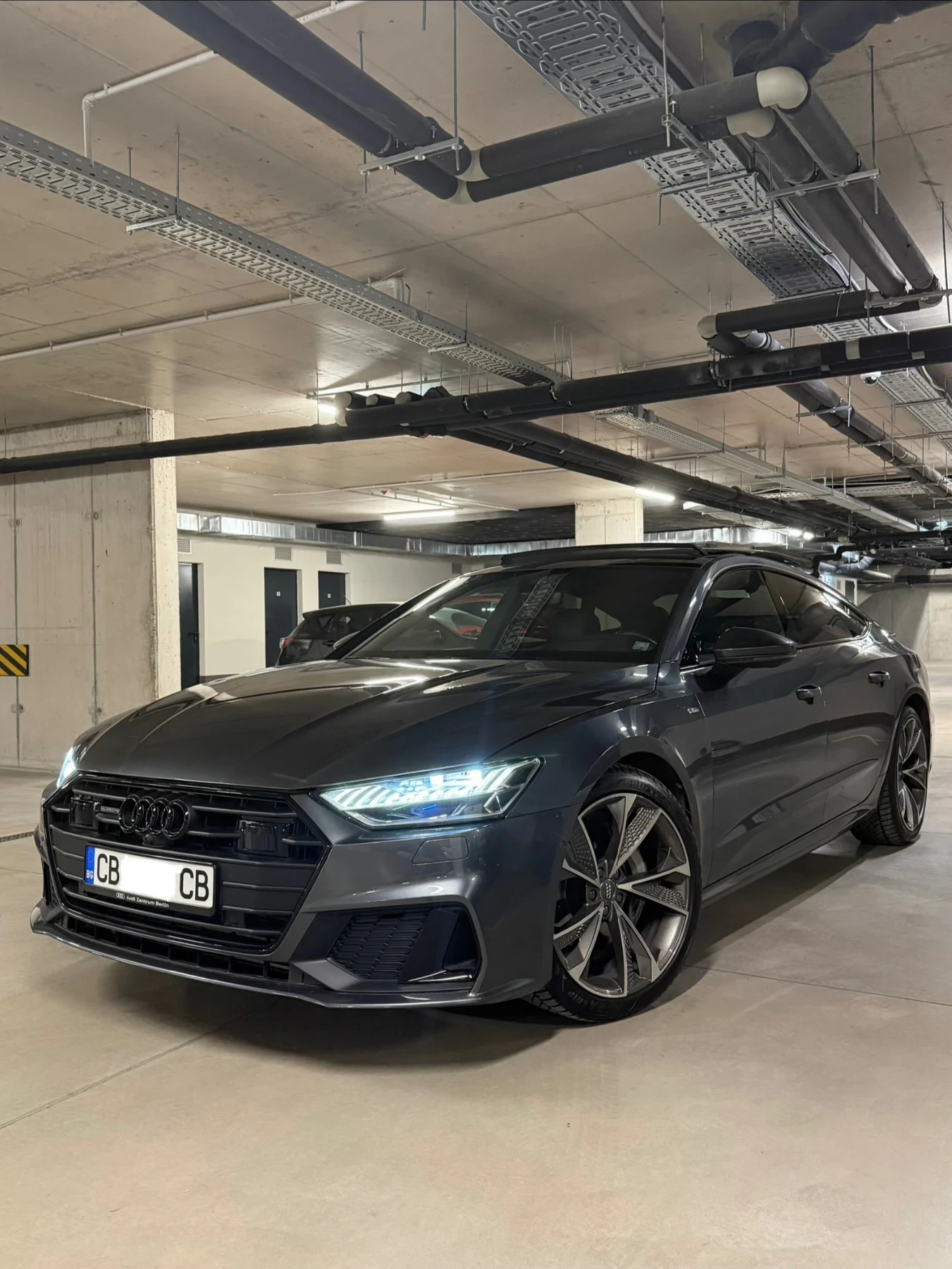 Audi A7 Audi A7 50 TDI/286/S Line/ВАКУМ/360/LASER/зав. зад | Auto.bg — изображение 1