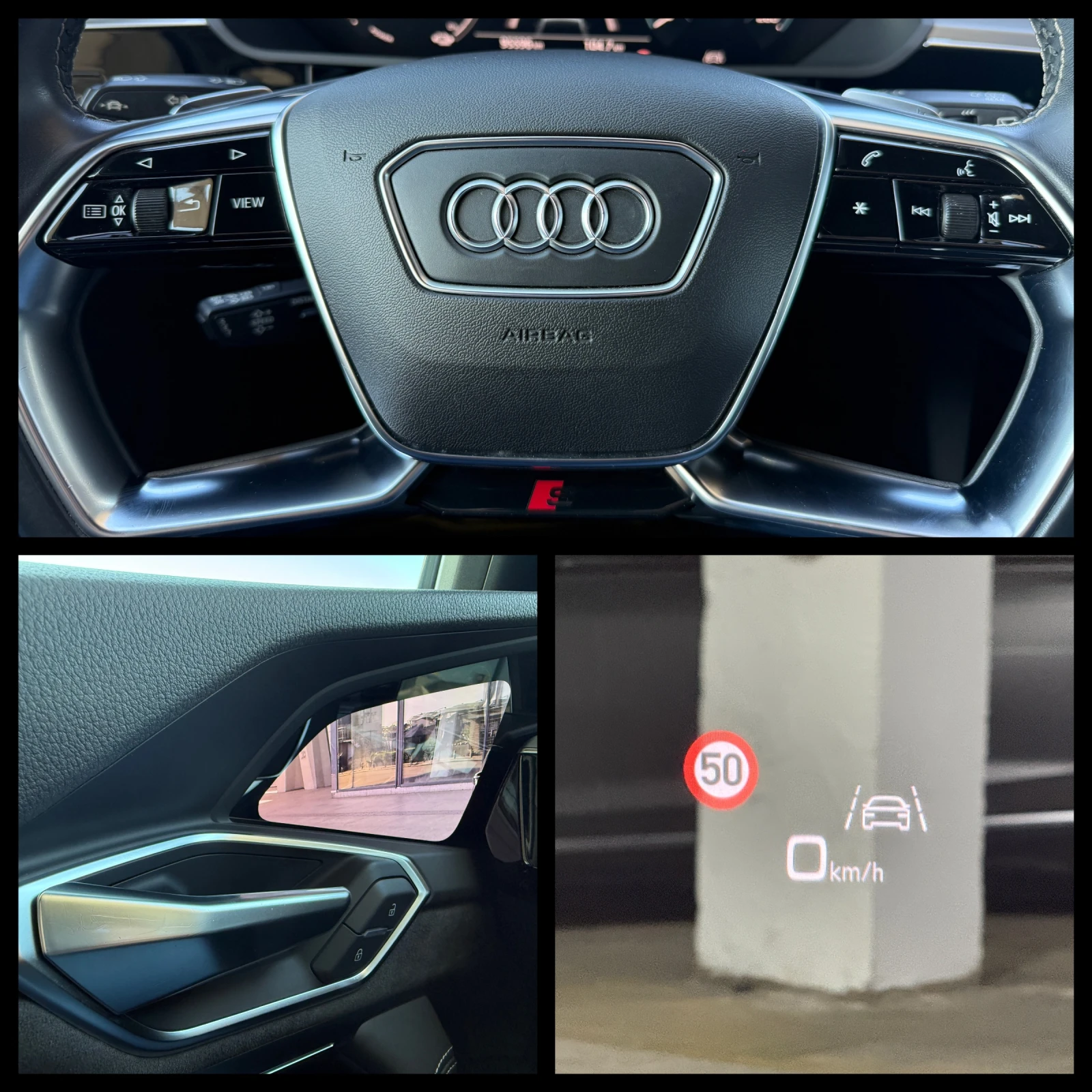 Audi E-Tron 55 95kWh 408к.с. S Line ГАРАНЦИЯ ДО 2028г. !!!, снимка 15 - Автомобили и джипове - 56210995