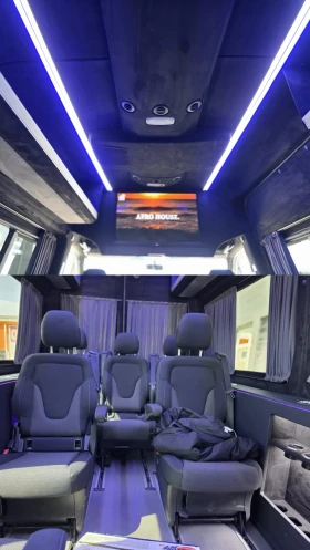 Mercedes-Benz Sprinter 315 ПЪТНИЧЕСКИ / 8+ 1 / TOP, снимка 11