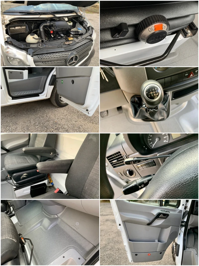 Mercedes-Benz Sprinter 4.30м. МЕЖДУОСИЕ* EURO 6* FACELIFT* ТОП СЪСТОЯНИЕ, снимка 17 - Бусове и автобуси - 53137995