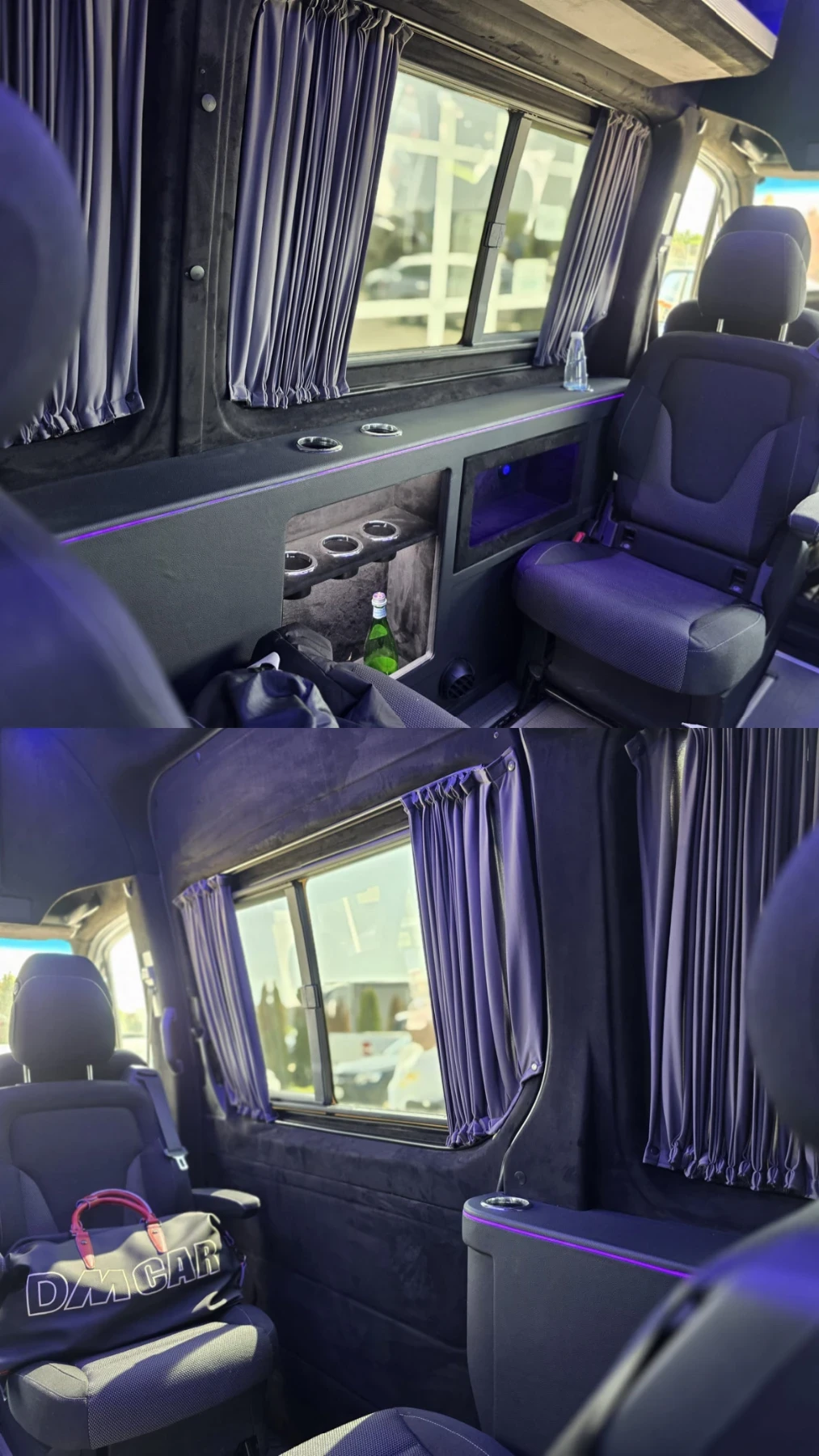 Mercedes-Benz Sprinter 315 ПЪТНИЧЕСКИ / 8+ 1 / TOP, снимка 10 - Бусове и автобуси - 54613132