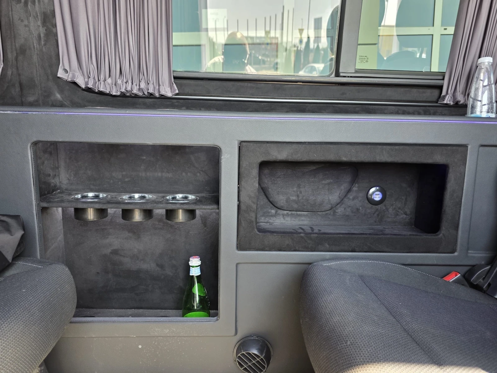 Mercedes-Benz Sprinter 315 ПЪТНИЧЕСКИ / 8+ 1 / TOP, снимка 14 - Бусове и автобуси - 54613132