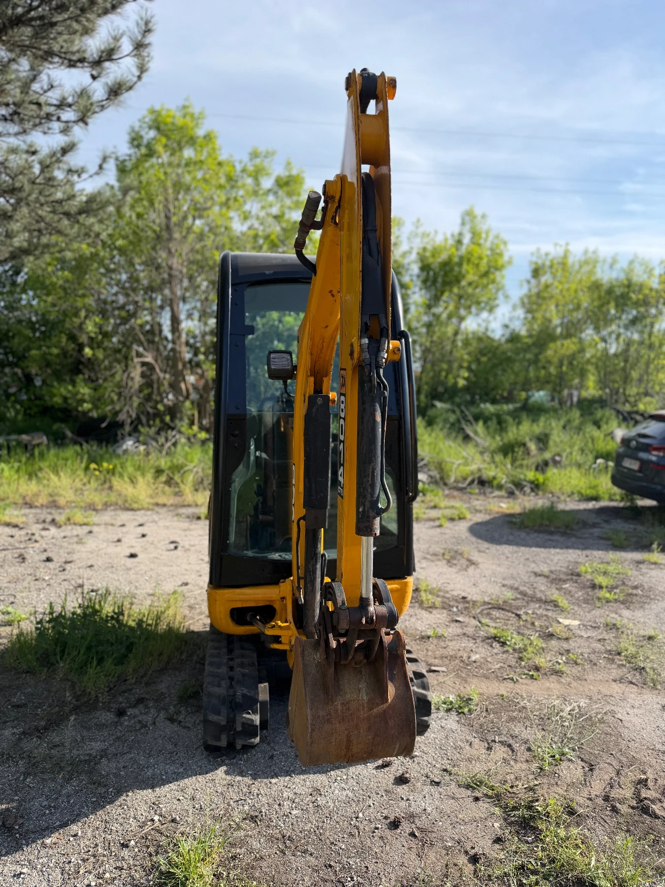 Багер JCB 8014CTS, снимка 3 - Индустриална техника - 54346906