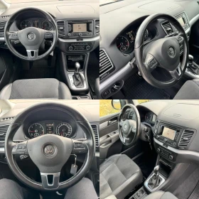 VW Sharan 2.0 TDI / LED / AVTOMAT / HIGHLINE / KOJA / NAVI, снимка 14