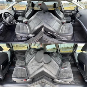 VW Sharan 2.0 TDI / LED / AVTOMAT / HIGHLINE / KOJA / NAVI, снимка 12