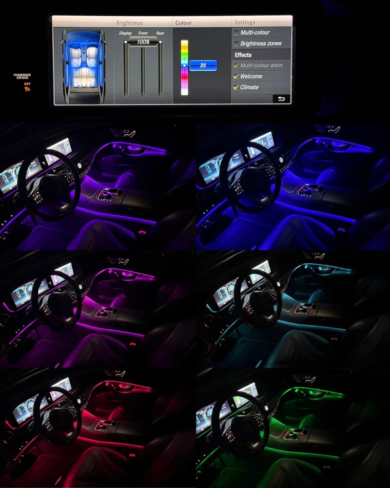 Mercedes-Benz S 350 d/4Matic/100% РеаленПробег/Серв.История в Mercedes, снимка 14 - Автомобили и джипове - 52484234