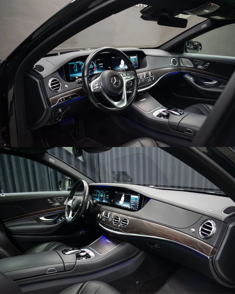 Mercedes-Benz S 350 d/4Matic/100% РеаленПробег/Серв.История в Mercedes, снимка 6 - Автомобили и джипове - 52484234