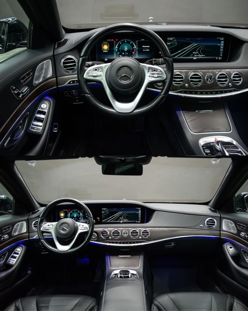 Mercedes-Benz S 350 d/4Matic/100% РеаленПробег/Серв.История в Mercedes, снимка 5 - Автомобили и джипове - 52484234
