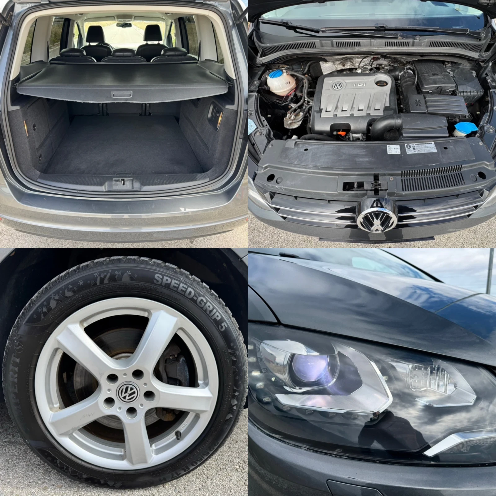 VW Sharan 2.0 TDI / LED / AVTOMAT / HIGHLINE / KOJA / NAVI | Mobile.bg   17