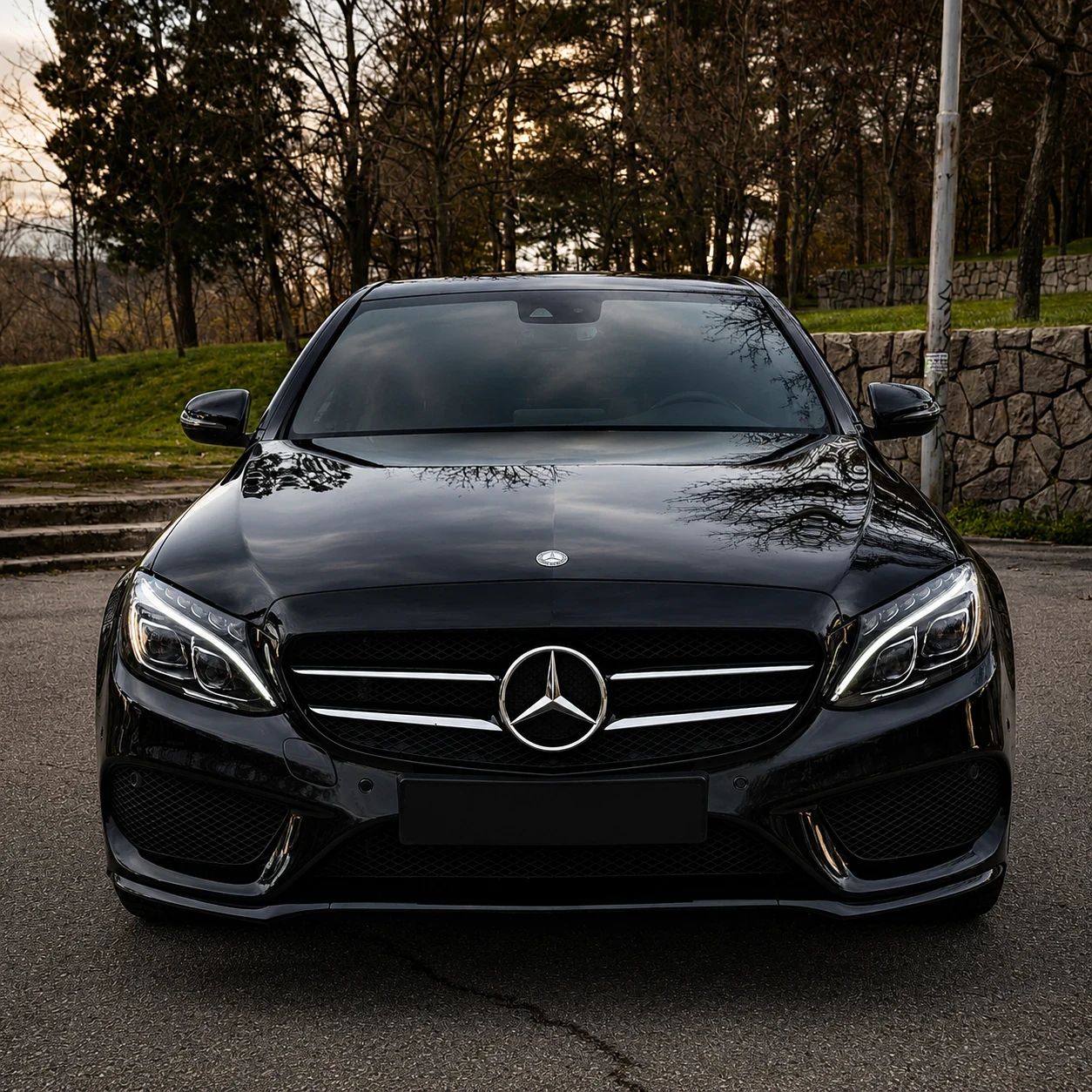 Mercedes-Benz C 250 AMG 4 MATIC PANORAMA, снимка 4 - Автомобили и джипове - 54719095