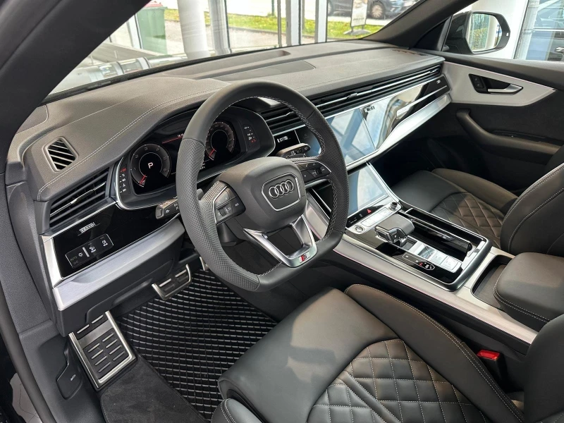 Audi Q8 50TDI* FACELIFT* S-LINE* DISTR* PANO* MATRX* 23&#3, снимка 6 - Автомобили и джипове - 50810548