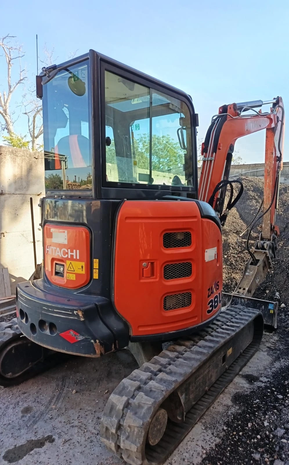 Багер Hitachi ZX38U-КЛИМАТИК+ ПАРНО