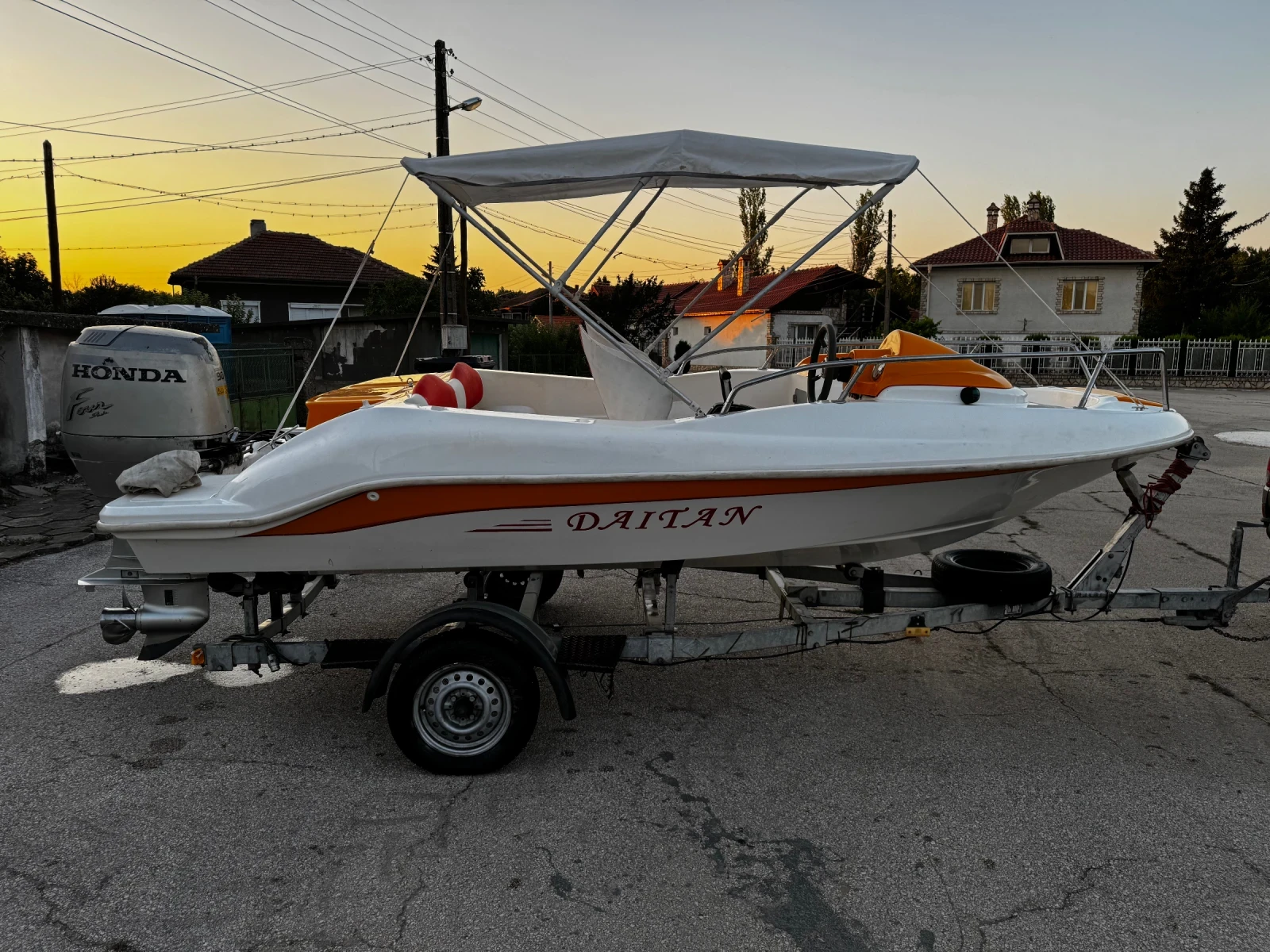 Лодка Bombardier Sea Doo Honda 90 - изображение 6