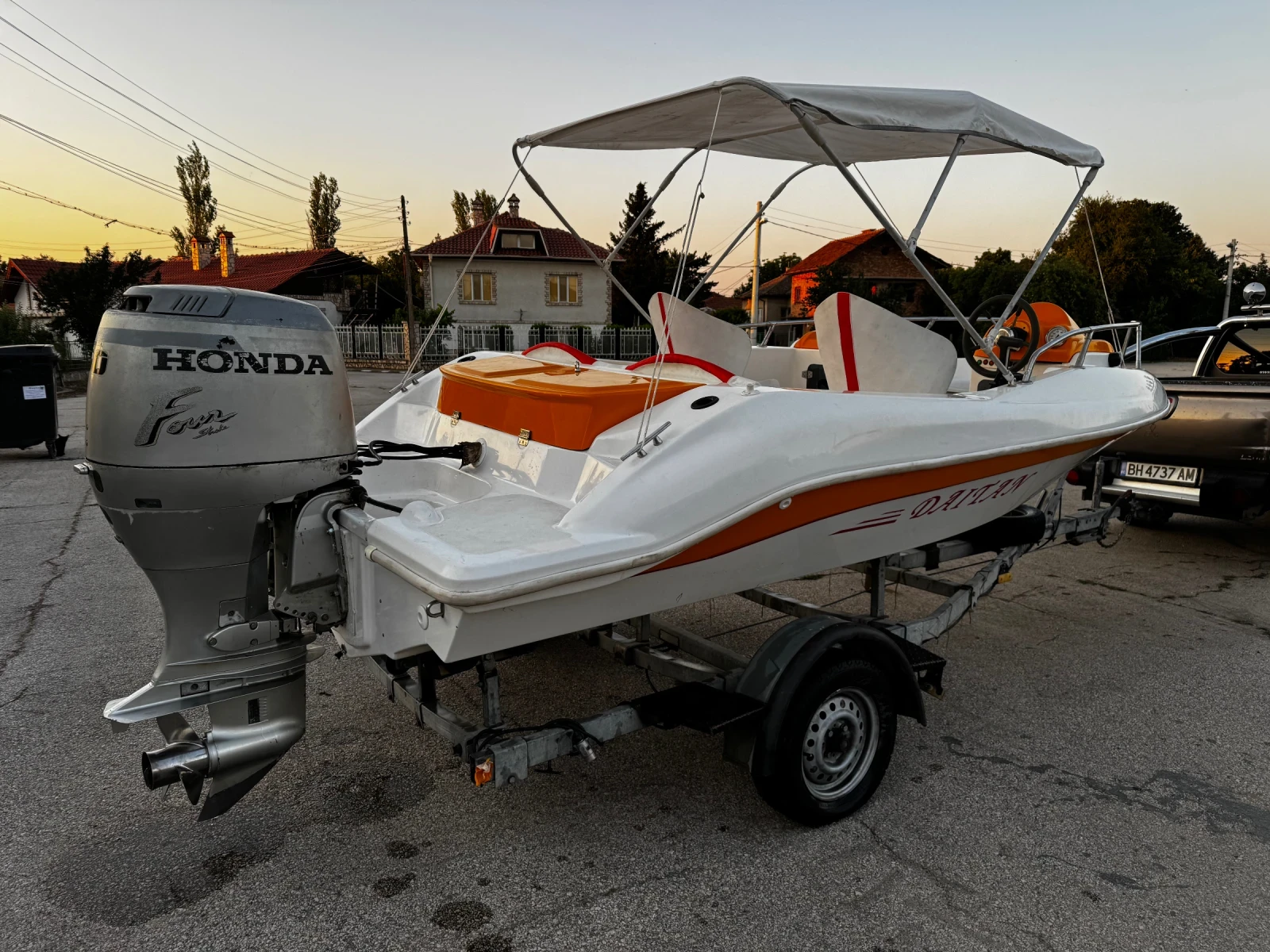 Лодка Bombardier Sea Doo Honda 90 - изображение 5
