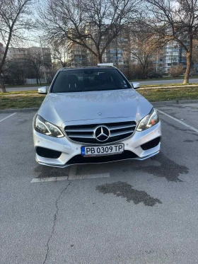 Mercedes-Benz E 500 E550 AMG V8 BITURBO | 105k km | Панорама | Масаж, снимка 1