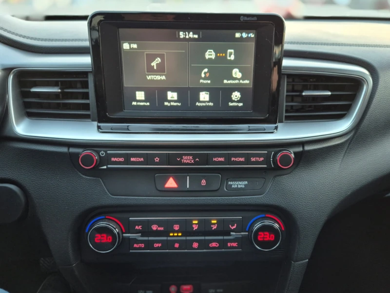 Kia Ceed 1.4 CAMERA NAVI EURO 6+ Lane, снимка 13 - Автомобили и джипове - 53299309