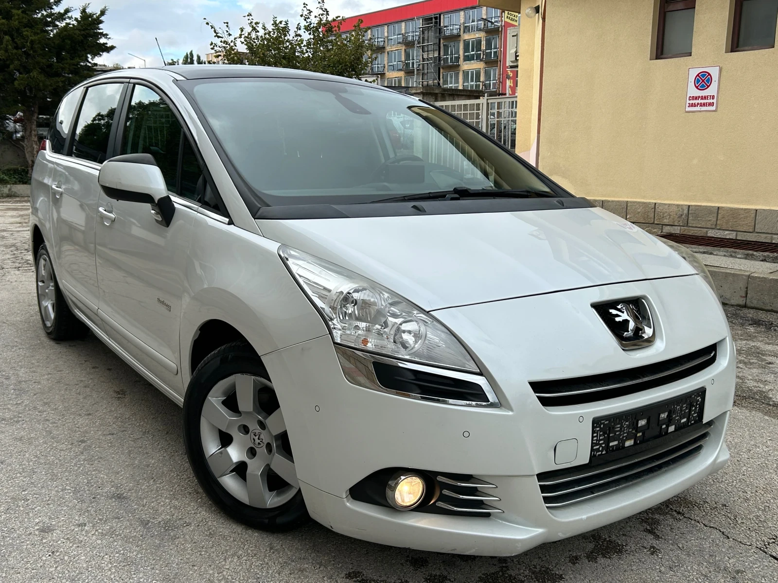 Peugeot 5008 1.6HDI БЯЛА ПЕРЛА FULL - изображение 3