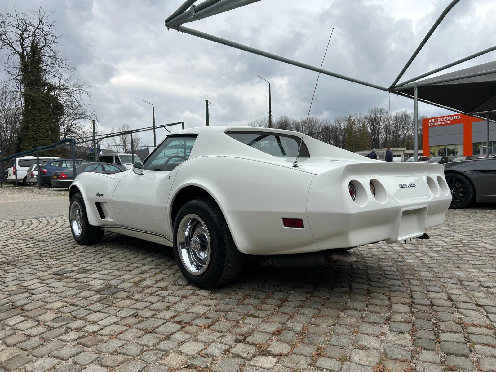 Chevrolet Corvette Stingray C3 1976 5.7l Targa Rare Spec, снимка 6 - Автомобили и джипове - 54164713