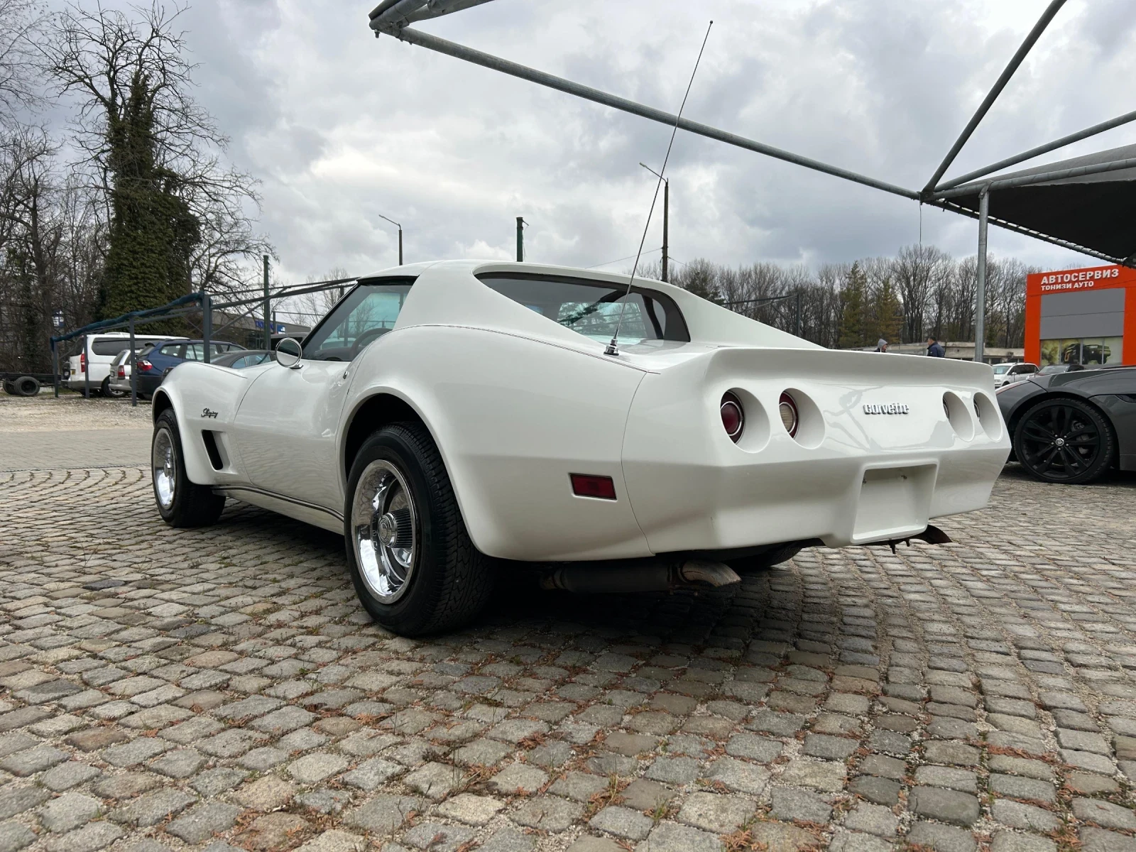 Chevrolet Corvette Stingray C3 1976 5.7l Targa Rare Spec, снимка 7 - Автомобили и джипове - 54164713