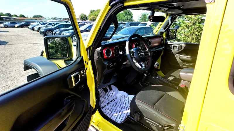 Jeep Wrangler RUBICON 3.6I TURBO КАБРИО 9000КМ ЛИЗИНГ 100%, снимка 11 - Автомобили и джипове - 51258802