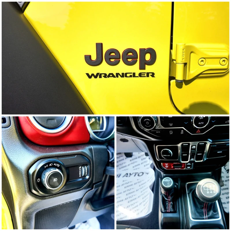 Jeep Wrangler RUBICON 3.6I TURBO КАБРИО 9000КМ ЛИЗИНГ 100%, снимка 17 - Автомобили и джипове - 51258802