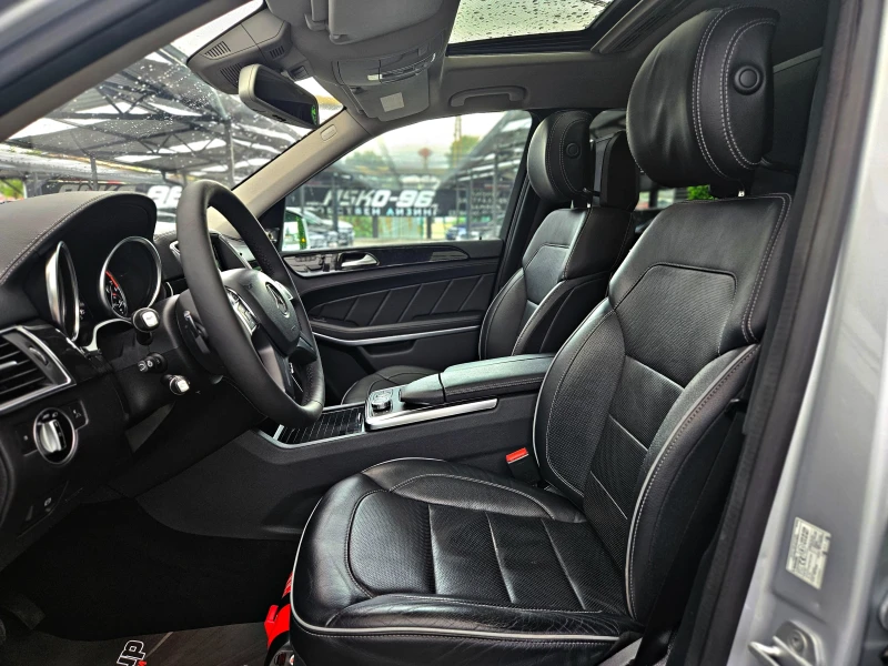 Mercedes-Benz GL 350 AMG/TVx3/DISTR/МАСАЖ/ВАКУУМ/B&O/ОБДУХ/360САМ/LIZIN, снимка 9 - Автомобили и джипове - 51687164